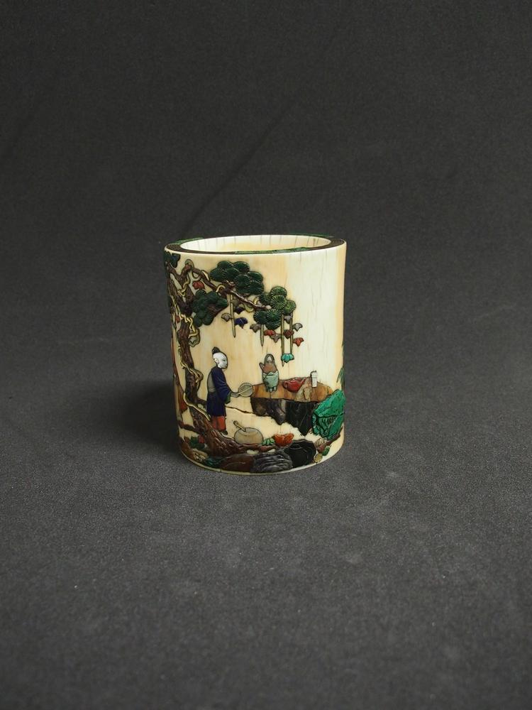 图片[2]-brush-pot BM-2018-3005.224-China Archive